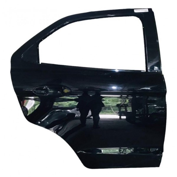 Porta Traseira Direita Ford Ka 1.0 2016 Cor Preta