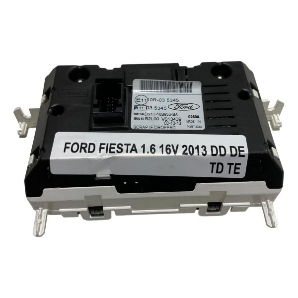 Tela Display Computador Bordo Ford New Fiesta 1.6 16v 2013