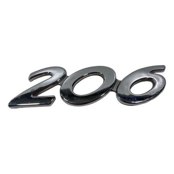 Emblema Tampa Traseira 206 Peugeot 206