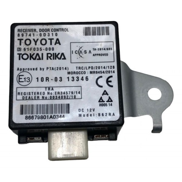 Módulo Controle Toyota Yaris 2020